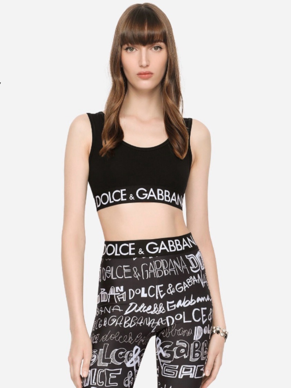 Dolce & Gabbana
logo-underband sports bra